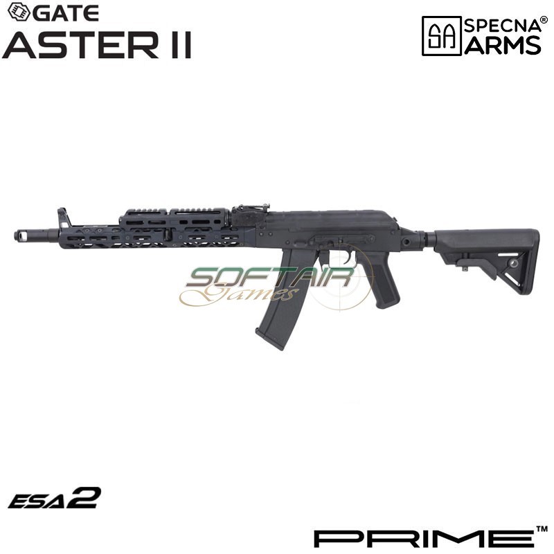 Fucile Elettrico SA-PJ14 Prime Aster II etu bldc nero SPECNA ARMS X KPYK (SPE-01-048356)