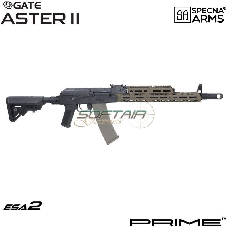 Fucile Elettrico SA-PJ14 prime aster II etu bldc olive SPECNA ARMS X KPYK (SPE-01-048358)