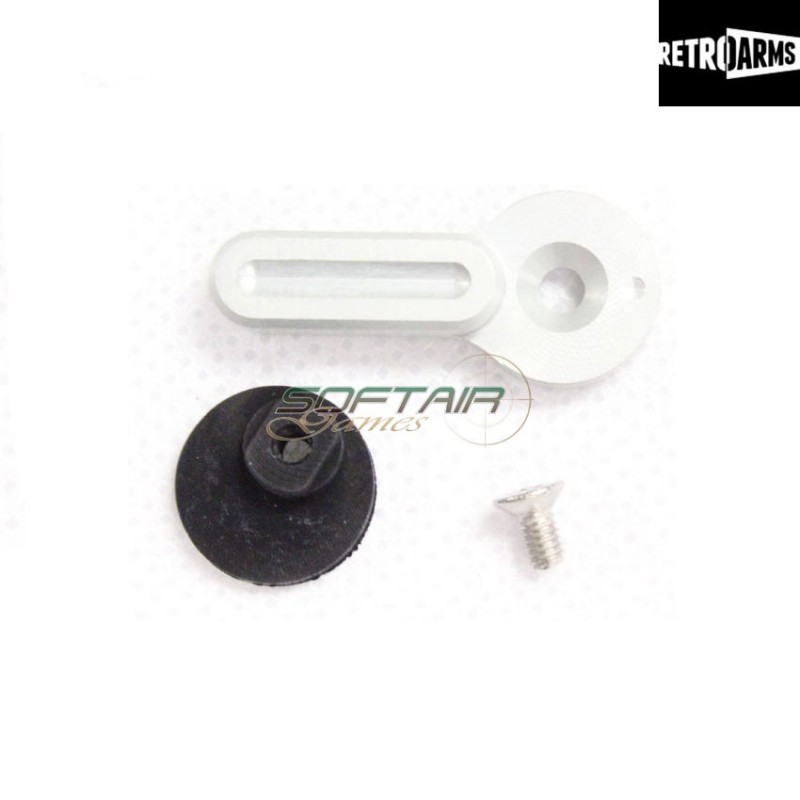 Selettore Cnc M4-b Type Medium Silver Retroarms (ra-6514)