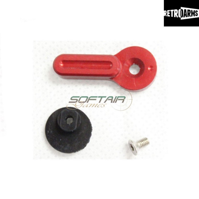 Selettore Cnc M4-b Type Medium Red Retroarms (ra-6515)