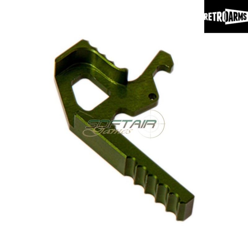 Estensione Leva Di Armamento Cnc M4-a Green Retroarms (ra-6657)