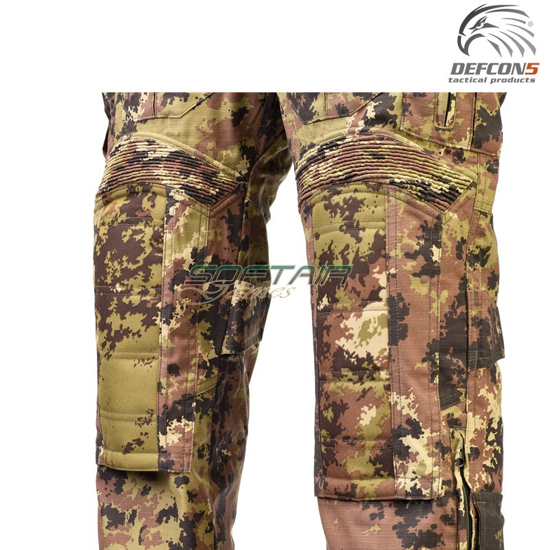 Pantaloni Bulldog Tactical VEGETATO ITA Poly Cotton Rip-Stop Defcon 5 (D5-3175-VI)
