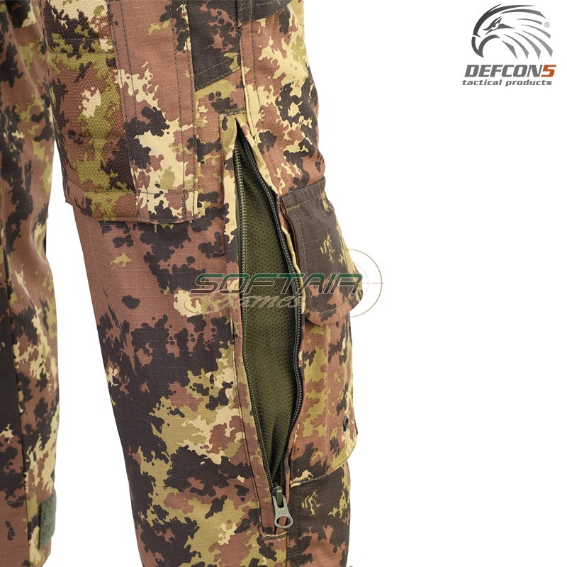 Pantaloni Bulldog Tactical VEGETATO ITA Poly Cotton Rip-Stop Defcon 5 (D5-3175-VI)