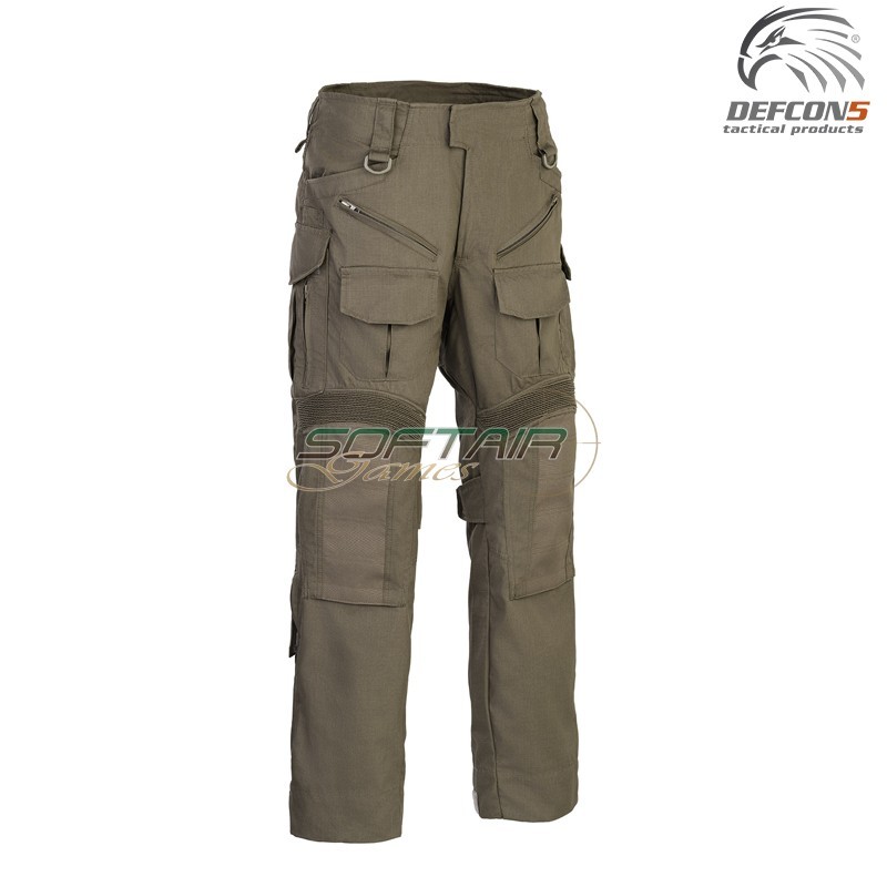 Pantaloni Bulldog Tactical RANGER GREEN Poly Cotton Rip-Stop Defcon 5 (D5-3175-RG)