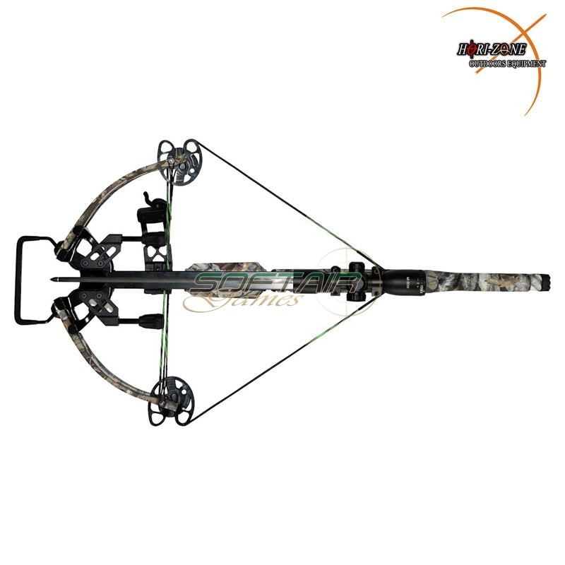COMPOUND CROSSBOW Alpha XT 185 lbs camo HORI-ZONE (HZ-ALPHAXT)