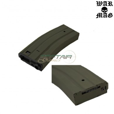 M4 Magazine 300bb Metal Ranger Green Warmag (wm-3-rg)