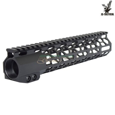 Paramano 10" free float skeletonized per m4 nero js-tactical (js-hc10)