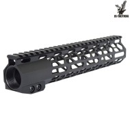 Paramano 10" free float skeletonized per m4 nero js-tactical (js-hc10)