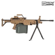 Electric Rifle SA-249 MK1 CORE machine gun Tan SPECNA ARMS (SPE-01-028613)
