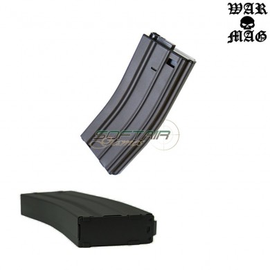 Mid-cap M4 Magazine 70bb Metal Black Warmag (wm-10-bk)