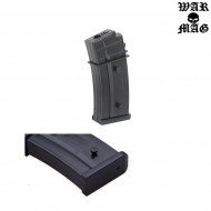 Mid-cap G36 Magazine 50bb Polymer Black Warmag (wm-12-bk)