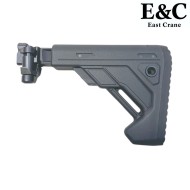 Calcio SPEAR style con attacco 1913 picatinny (nero) E&C (EC-MP268-BK)