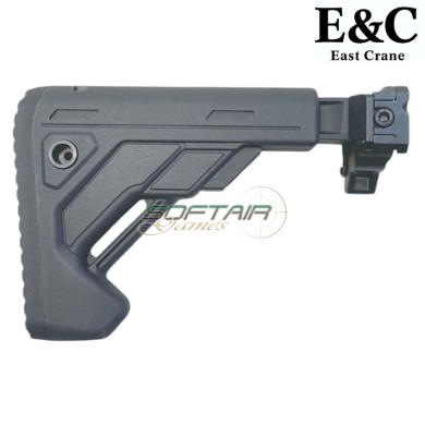 Calcio SPEAR style con attacco 1913 picatinny (nero) E&C (EC-MP268-BK)