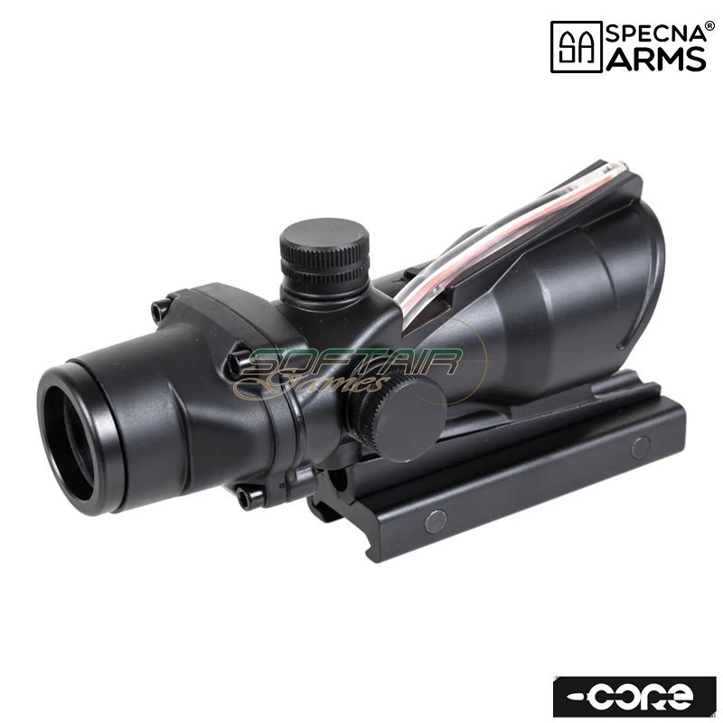 Ottica 4x32 illuminata con fibra ottica nera SPECNA ARMS (SPE-10-043884)