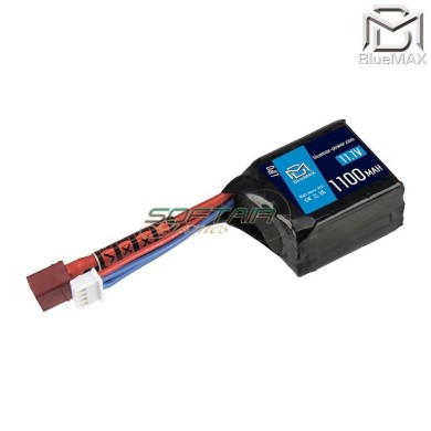 Batteria Li-Po connettore Deans 11.1V 1100mAh 15C Cube BLUEMAX POWER® (BM-11.1X1100CU)