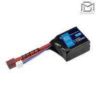 Batteria Li-Po connettore Deans 11.1V 1100mAh 15C Cube BLUEMAX POWER® (BM-11.1X1100CU)