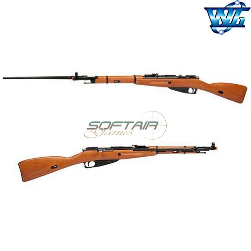 Carbine M44 Mosin Nagant Co2 Bolt Action Wg (c211l)