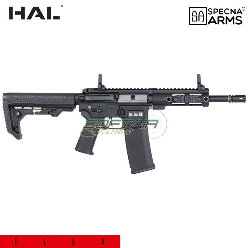Fucile elettrico SA-F04-RL FLEX Light Ops Stock BLDC HAL ETU Gen.2 nero SPECNA ARMS (SPE-01-047993)