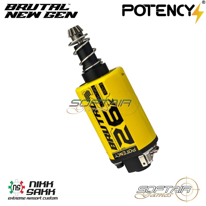 Motor 26K Brutal™ Gen3 LONG shaft NS/SG Potency® (PTY-L26K-G3)