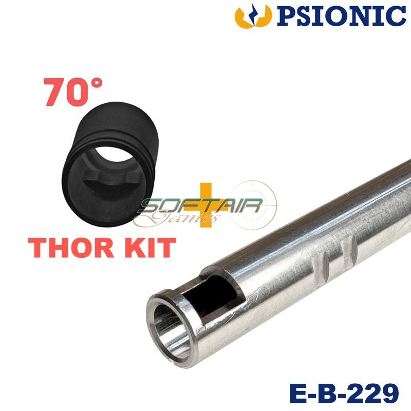 E-PIC Precision Barrel + THOR KIT AEG Barrel 6.03mm x 229mm in Steel PSIONIC (E-B-229)