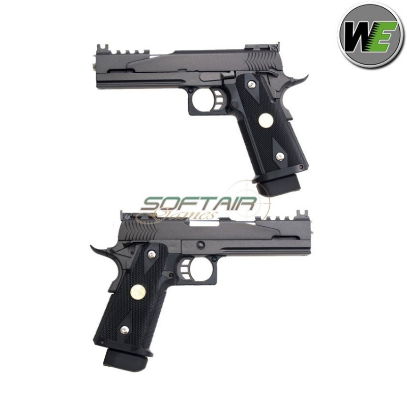 Hi-capa 5.1 Dragon Type Black Full Metal Gas Scarrellante We (ggb309tm)