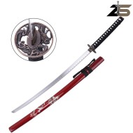 Red Ornamental Katana with Dragon ZSWORDS® (ZS526-2RD)