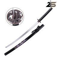 Black Ornamental Katana with Dragon ZSWORDS® (ZS526-3BK)