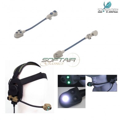Tactical Light Microfono Per Bowman Dark Earth Z-tactical (z030-de)