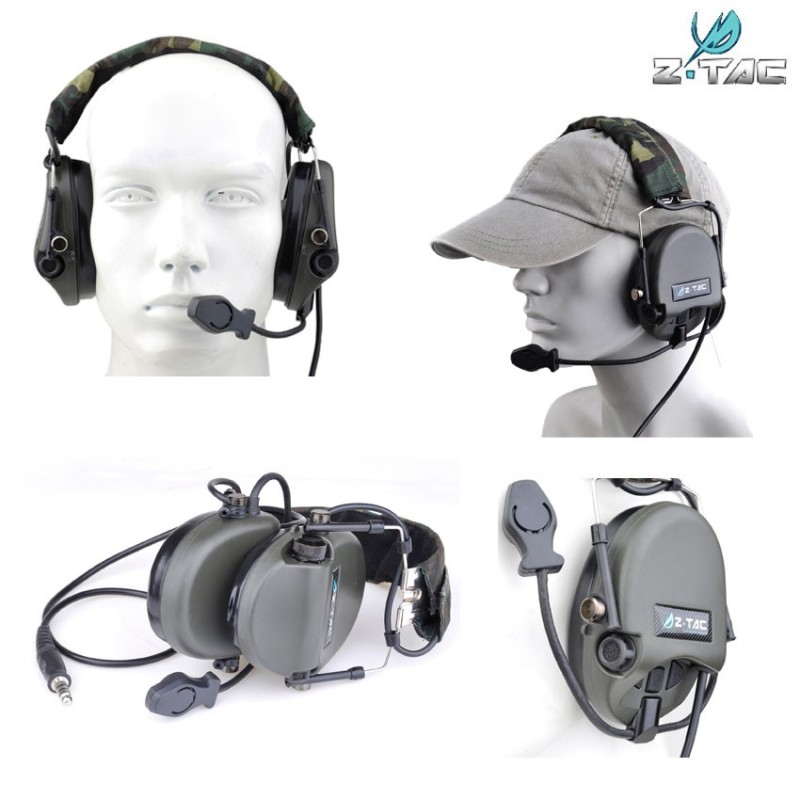 Headset Hi-threat Tea Style Tier 1 Z-tactical (z110)