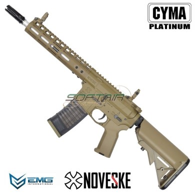 Fucile elettrico FDE Noveske 10.5" Gen III Shorty EMG by CYMA Platinum (CMN4T)