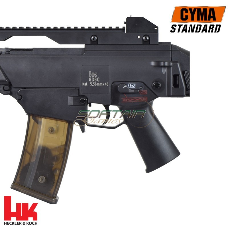 Cyma G36C CM011 Electric Rifle Official H&K Umarex License Black