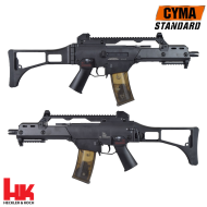 Cyma G36C CM011 Electric Rifle Official H&K Umarex License Black