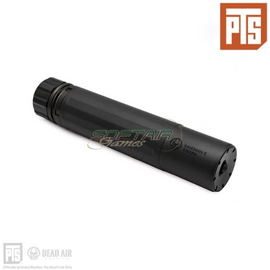 PTS Dead Air Sandman‑S Silenziatore Airsoft KeyMo con Flash Hider