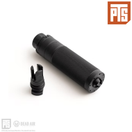 PTS Dead Air Sierra 5 Airsoft Suppressor Xeno with Flash Hider