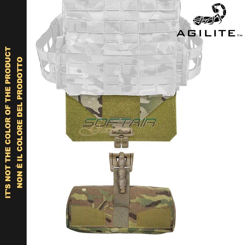 Agilite Rear Hanger™ Ranger Green Plate Carrier Pouch