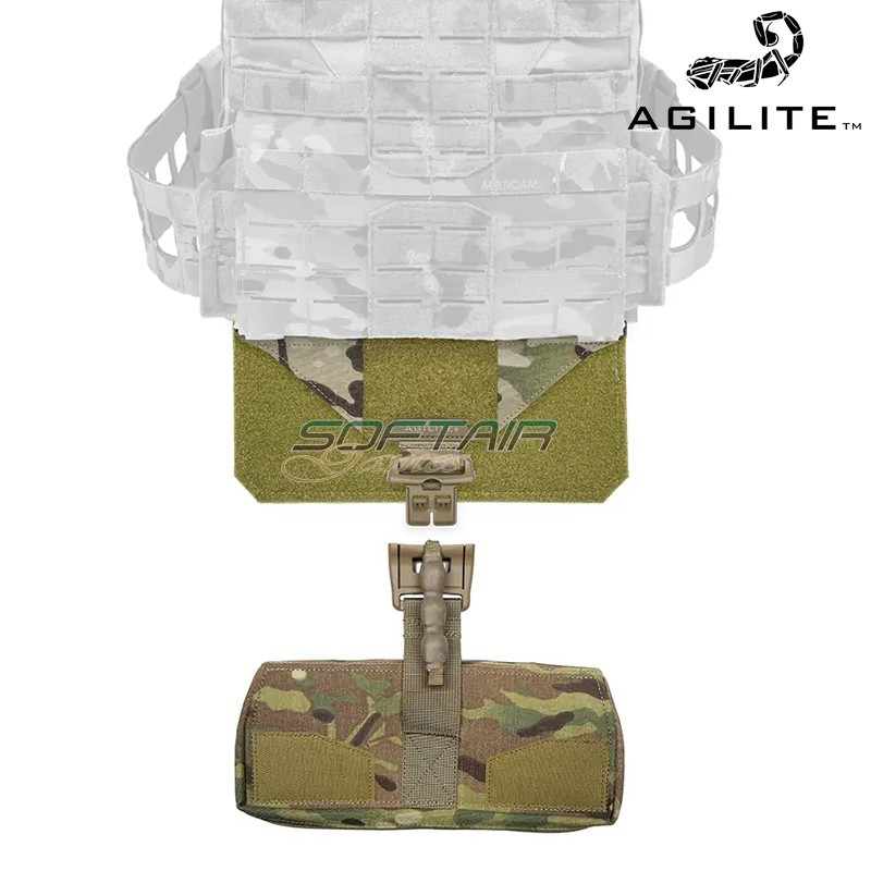 Agilite Rear Hanger™  Multicam Plate Carrier Pouch