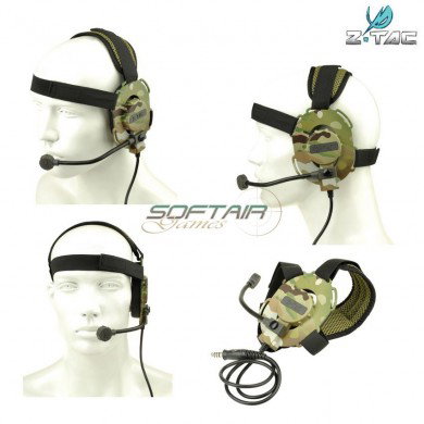 Cuffia Bowman Evo Iii Multicam Z-tactical (z029-mc)