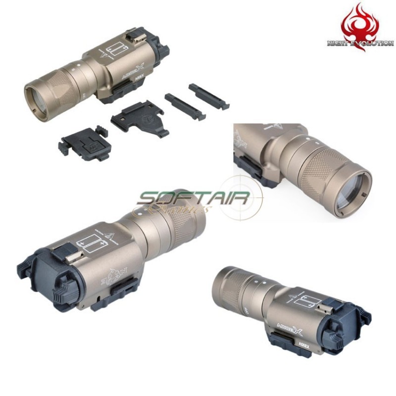 Flashlight X300v Strobe Vampire Led Dark Earth Night Evolution (ne01010-de)