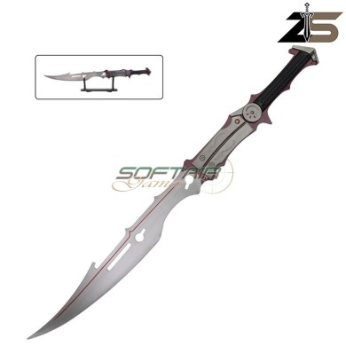 Decorative sword Blazefire Saber Lightning Final Fantasy steel with composite handle ZSWORDS® (ZS1273)