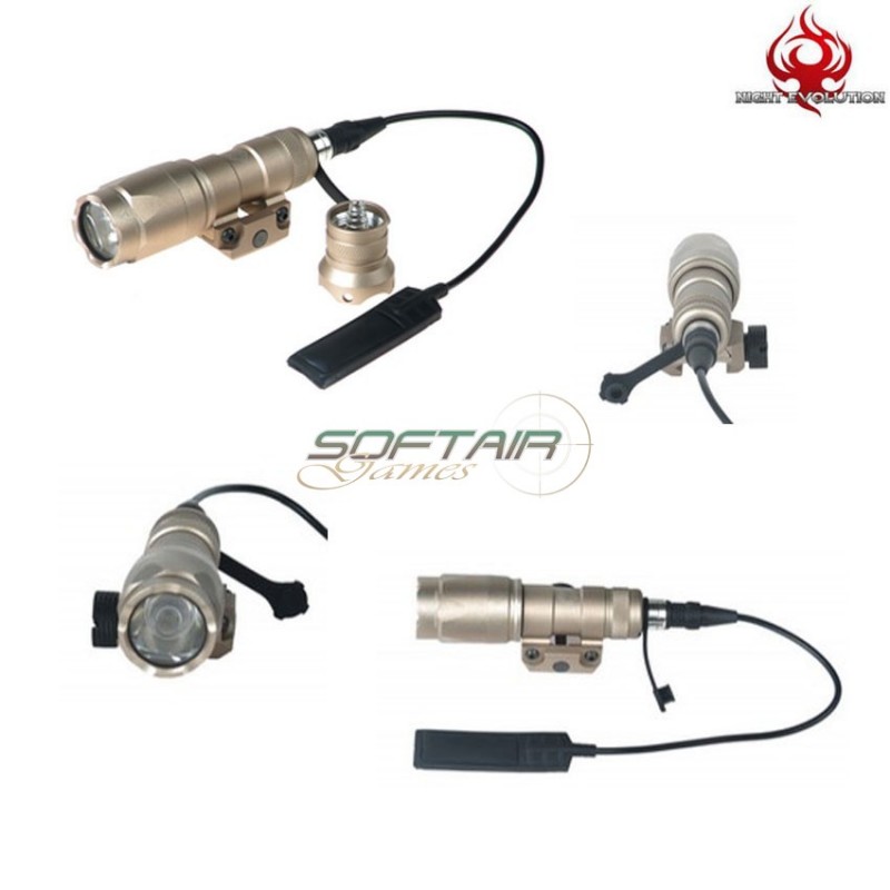 Torcia M300a Mini Scout Led Dark Earth Night Evolution (ne04001-de)