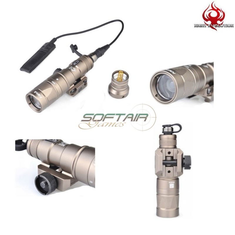Flashlight M300w Km1-a Scout Led Dark Earth Night Evolution (ne04055-de)