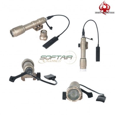 Flashlight M600c Scout Led Full Version Dark Earth Night Evolution (ne04003-de)