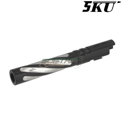 5KU Tornado 5" Hi-Capa Outer Barrel Steel