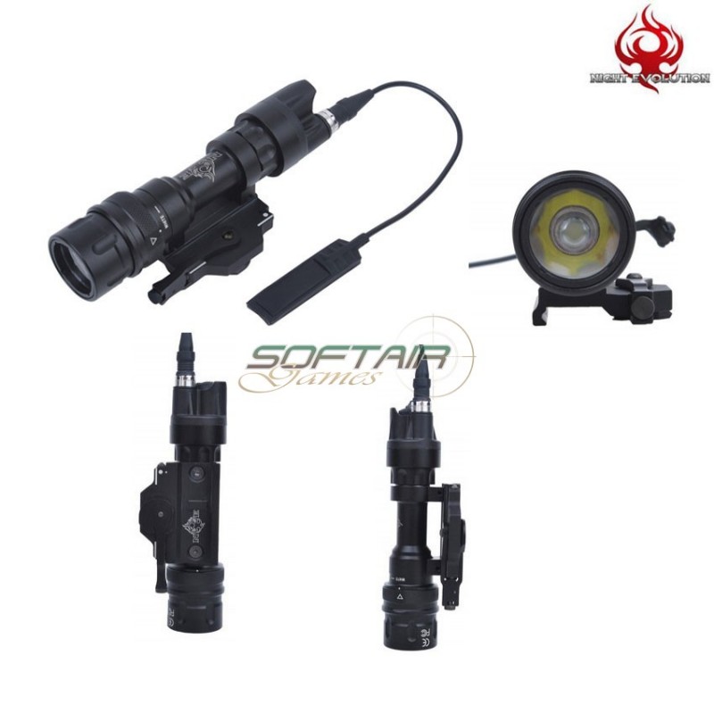 Torcia M952v Led/ir Weapon Black Night Evolution (ne04007-bk)