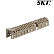 5KU B-30U Handguard AK Lungo CNC Picatinny