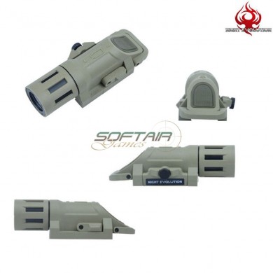 Flashlight Neforce Led Weapon Dark Earth Night Evolution (ne04019-de)