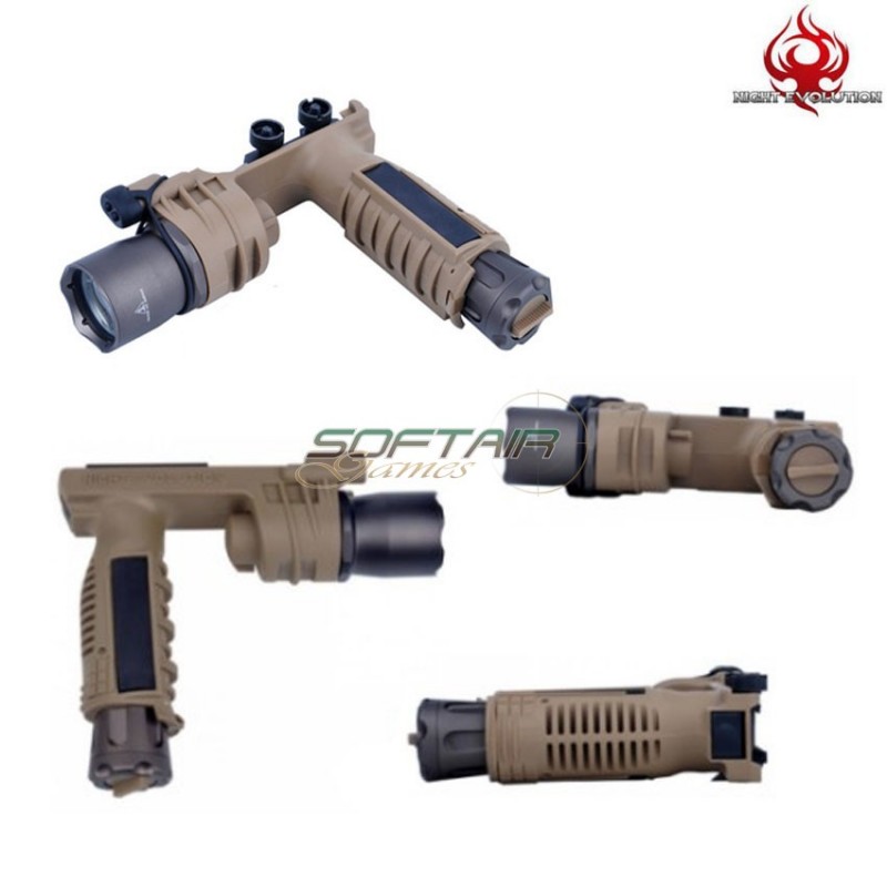 Impugnatura A Torcia M910a Led Dark Earth Night Evolution (ne03001-de)