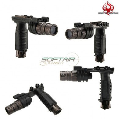 Vertical Foregrip Flashlight M900v Led Black Night Evolution (ne03004-bk)
