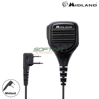 Midland MA25-L microfono speaker spalla 2 pin