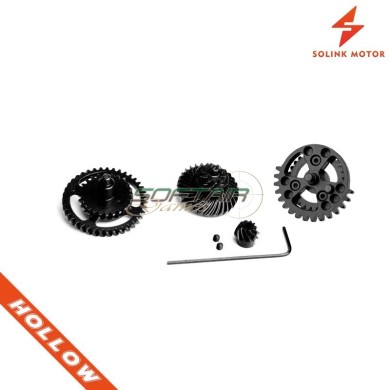 Set Ingranaggi 13:1 V2/V3 Elicoidali + Pignone Solink (SM-131-H-HOLLOW)
